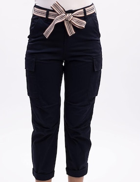 Pantalón cargo Nautica ajustado para mujer