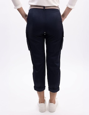 Pantalón cargo Nautica ajustado para mujer