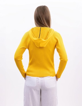 Suéter Nautica cuello V para mujer