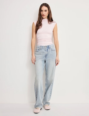 Body Good American cuello alto para mujer