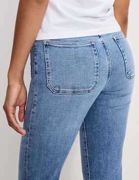 Jeans flare Good American para mujer