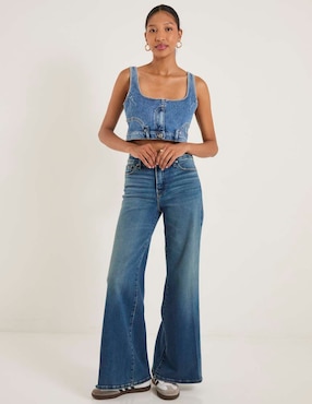 Jeans amplio Good American para mujer