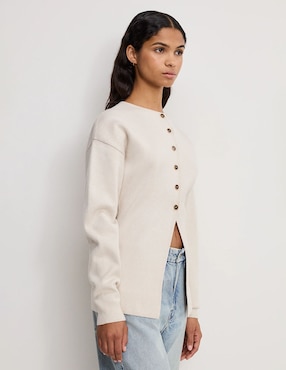 Suéter Good American cuello redondo para mujer