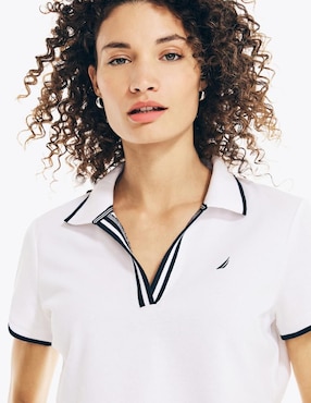 Playera tipo polo Nautica para mujer
