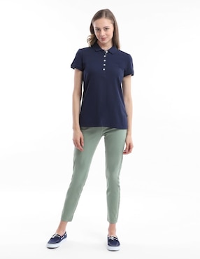 Playera tipo polo Nautica para mujer