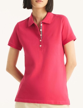 Playera tipo polo Nautica para mujer