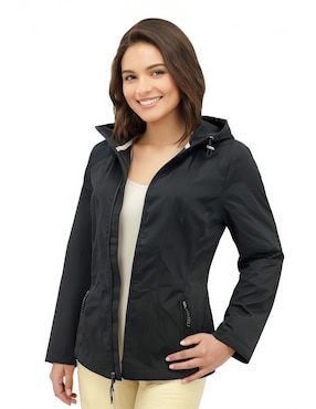 Chamarra casual Nautica impermeable para mujer