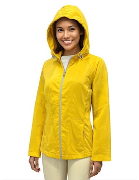 Chamarra casual Nautica impermeable para mujer