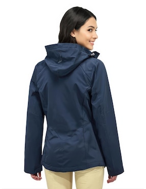 Chamarra casual Nautica impermeable para mujer