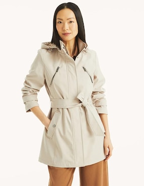 Chamarra casual Nautica impermeable para mujer