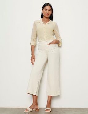 Jeans capri relajado Sanctuary para mujer