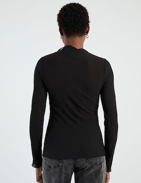 Blusa Sanctuary manga larga para mujer