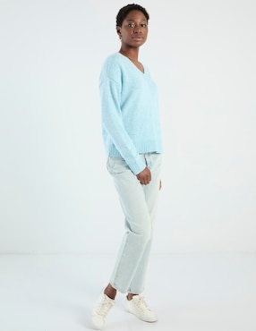 Suéter Sanctuary cuello V para mujer