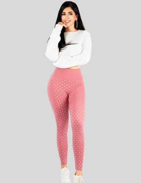 Set legging Malabis a la cintura alta con elástico para mujer