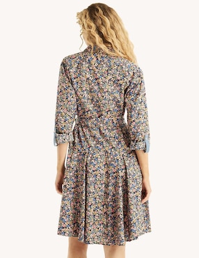 Vestido a la rodilla casual Nautica para mujer