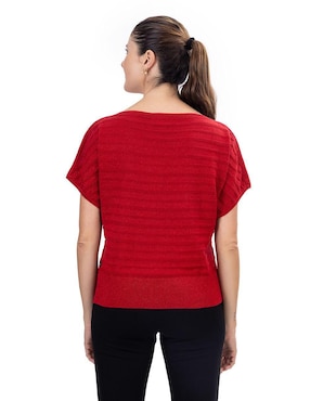 Blusa Nautica manga corta para mujer