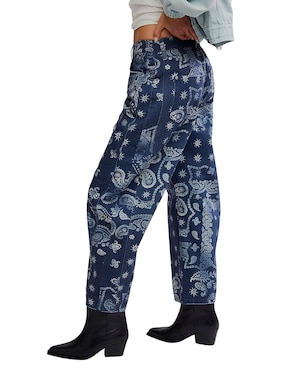 Jeans relaxed amplio Free People para mujer