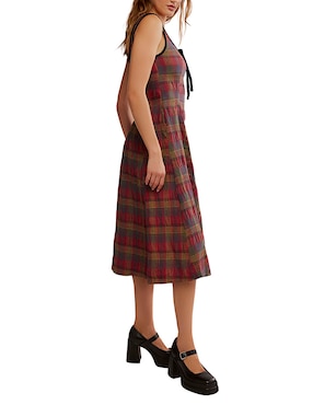 Vestido midi casual Free People para mujer