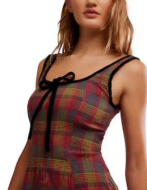 Vestido midi casual Free People para mujer