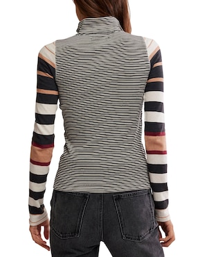 Blusa Free People manga larga para mujer