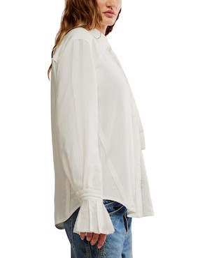 Blusa Free People manga larga para mujer