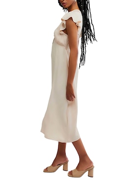 Vestido midi casual Free People para mujer