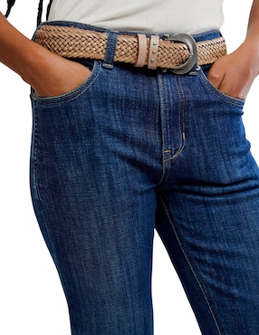 Jeans straight Free People para mujer