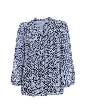 Blusa Nautica manga 3/4 para mujer