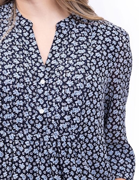 Blusa Nautica manga 3/4 para mujer