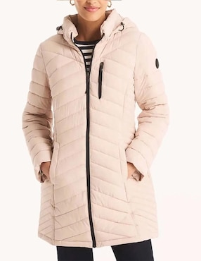 Chamarra acolchada Nautica impermeable para mujer