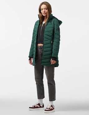 Chamarra acolchada Nautica impermeable para mujer