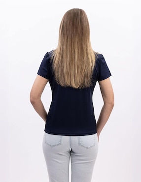 Playera tipo polo Nautica para mujer