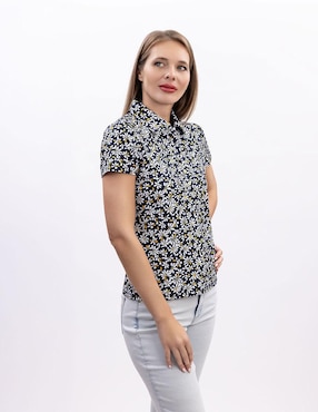 Playera tipo polo Nautica para mujer
