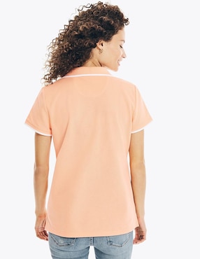 Playera tipo polo Nautica para mujer