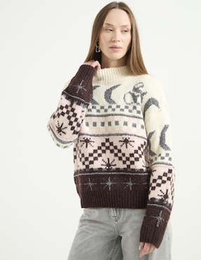 Suéter Scotch & Soda cuello alto para mujer