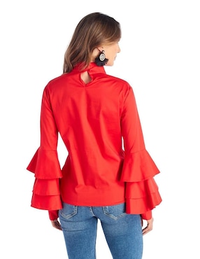 Blusa Beatriz Meade manga larga para mujer