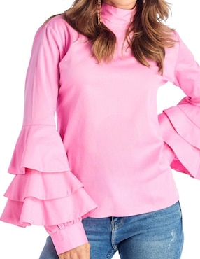 Blusa Beatriz Meade manga larga para mujer