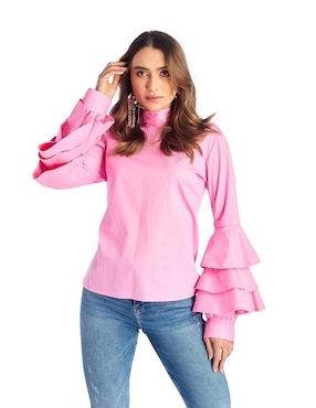 Blusa Beatriz Meade manga larga para mujer