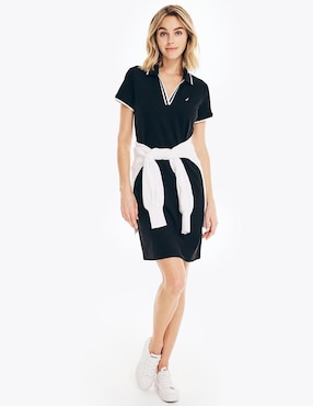 Vestido corto casual Nautica Basi para mujer