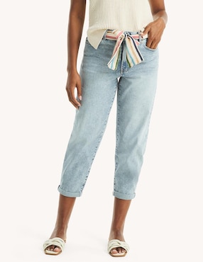 Jeans relaxed mom Nautica para mujer