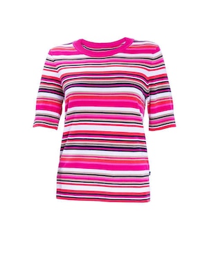 Blusa Nautica manga al codo para mujer