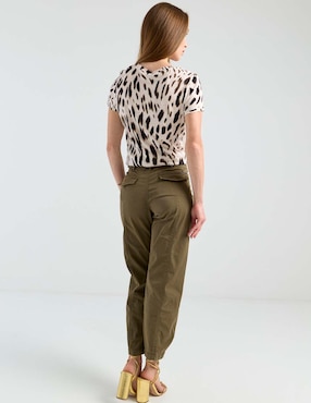 Pantalón cargo Sanctuary slim para mujer
