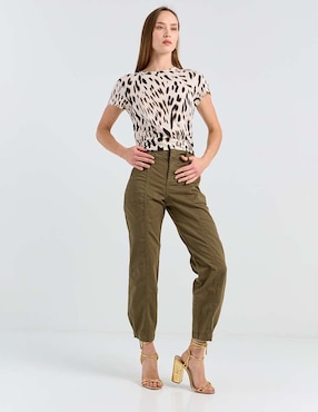 Pantalón cargo Sanctuary slim para mujer