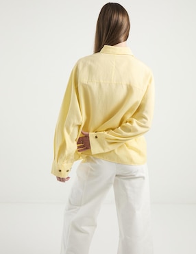 Blusa Kur.Kuma manga larga para mujer