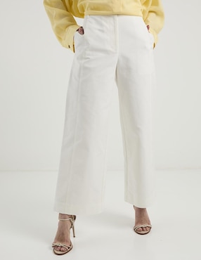 Pantalón coulotte Kur.Kuma amplio para mujer
