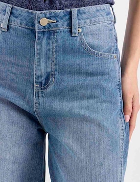 Jeans acampanado flare Kur.Kuma para mujer