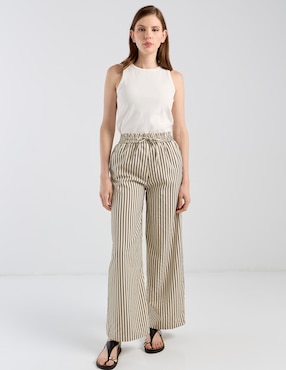 Pantalón relaxed Kur.Kuma amplio para mujer