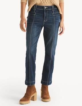 Pantalón capri Nautica straight para mujer
