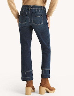Pantalón capri Nautica straight para mujer