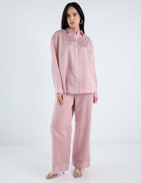 Blusa camisera Kur.Kuma manga larga para mujer